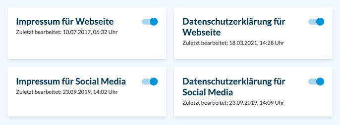 Website für Rechtsanwälte - DSGVO