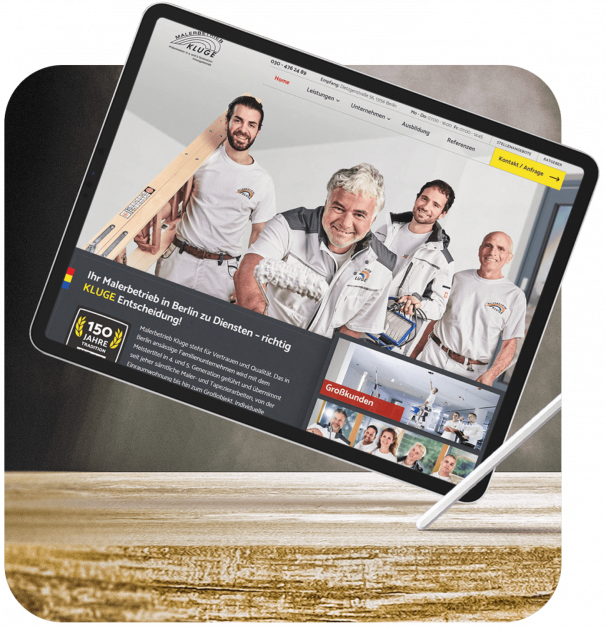 Modernes Webdesign Berlin