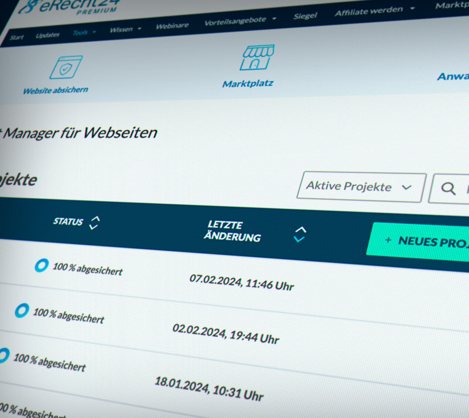 Webdesign Potsdam - rechtsicher und DSGVO-konform